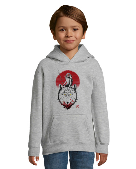 Sweat À Capuche Pour Enfant princesse loup