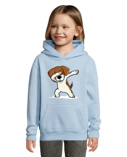 Sweat À Capuche Pour Enfant chien b eagle dab!