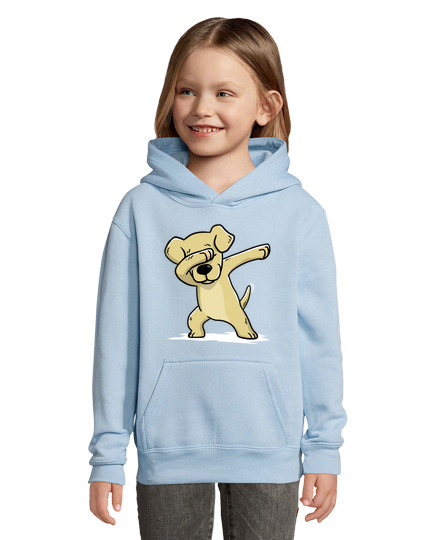 Sweat À Capuche Pour Enfant labrador retriever dab!