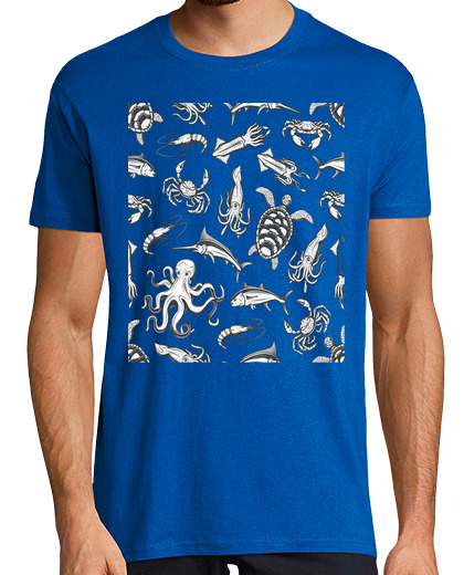Image of ocean sea fish pattern