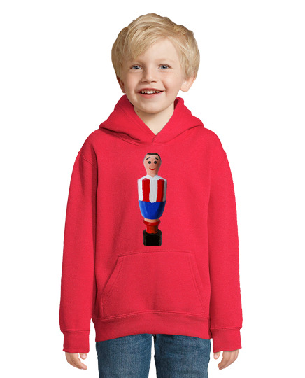 Sweat À Capuche Pour Enfant football sportif