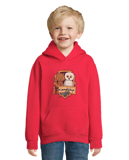 Sweat À Capuche Pour Enfant bouclier magique d'amitié