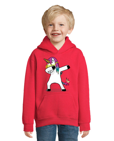 Sweat À Capuche Pour Enfant licorne