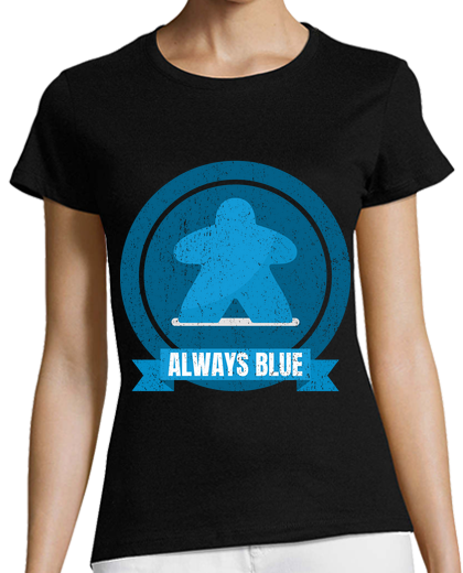 Image of always blue meeple design