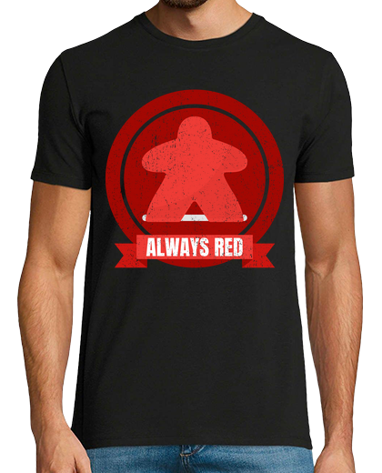 Image of always red meeple design