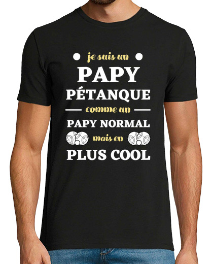 Image of papy petanque humor bouliste papi