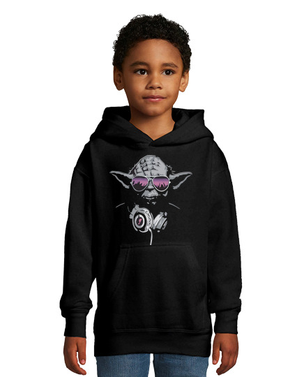 Sweat À Capuche Pour Enfant dj yoda - original