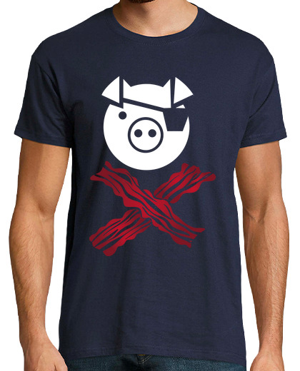 Tee Shirt Homme Manche Courte lard de porc