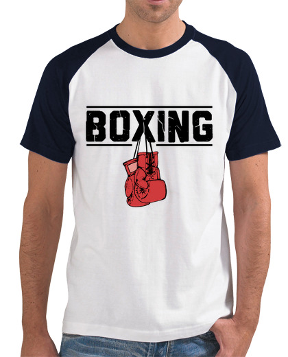 Image of boxing gloves i love boxing fight lover