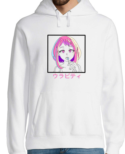 Sweat-shirt À Capuche Pour Homme uraraka boku no hero - minimaliste