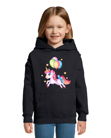 Sweat À Capuche Pour Enfant licorne mignonne