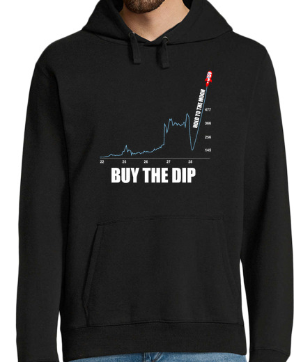 Sweat-shirt À Capuche Pour Homme investissement crypto tenir sur la lune