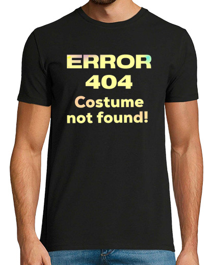Image of error 404 halloween costume quote