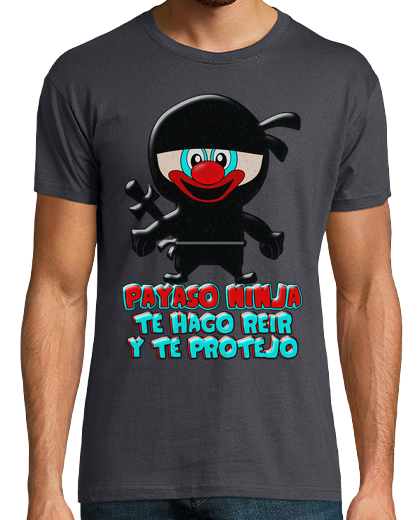 Image of cooltee clown ninja. only available in latostadora