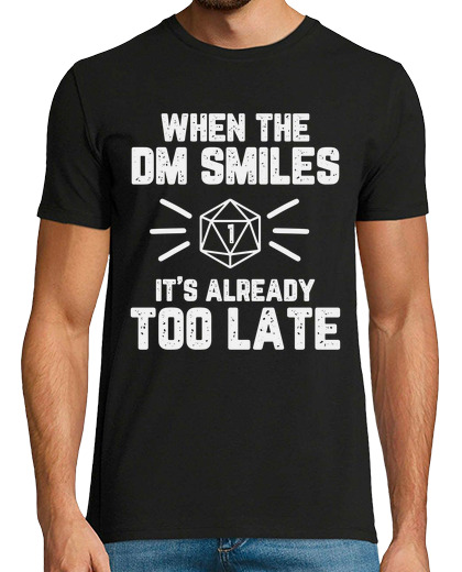 Image of when the dm smiles rpg nerd