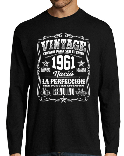 Image of Vintage 1961 birthday 59 years gift