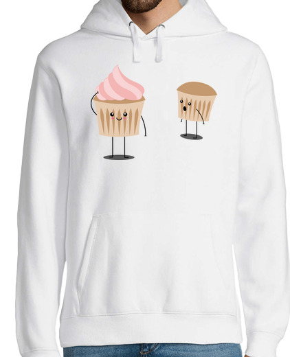 Sweat-shirt À Capuche Pour Homme le cupcake parfait