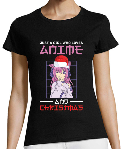 Image of girl loves anime girl xmas japan