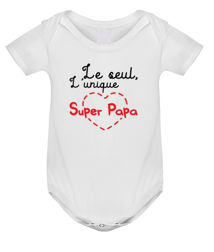 Body neonato l39unico super papà