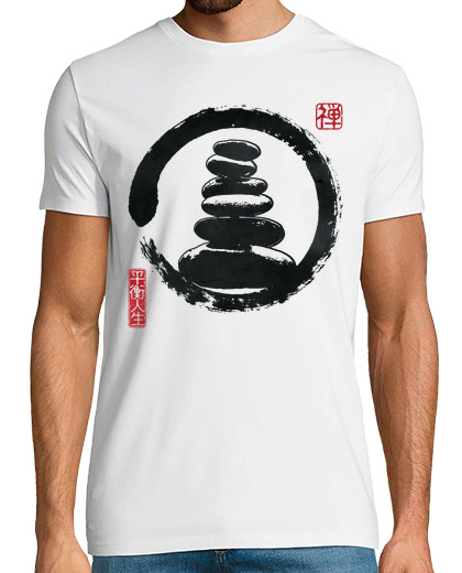 Image of life in balance. zen stones