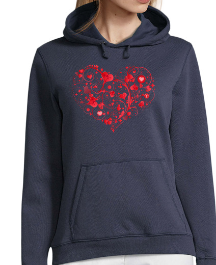 Sweat-shirt À Capuche Pour Femme corazon 1