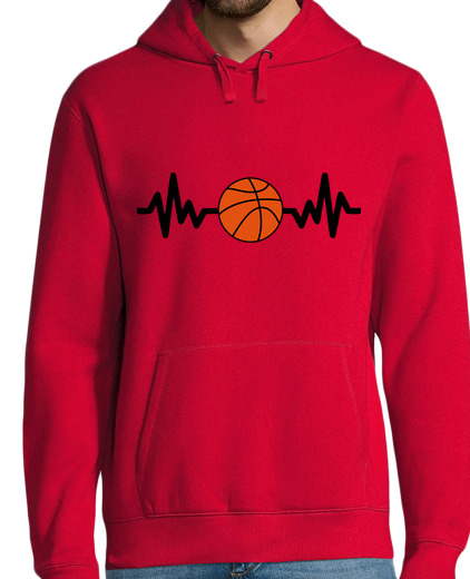 Sweat-shirt À Capuche Pour Homme basketball is life,basket,basketball