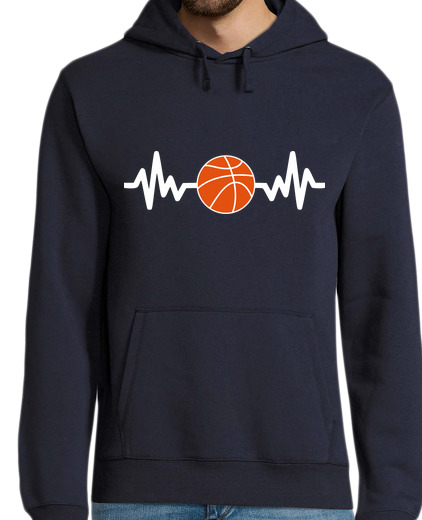 Sweat-shirt À Capuche Pour Homme Basketball is life,basket,basket-ball