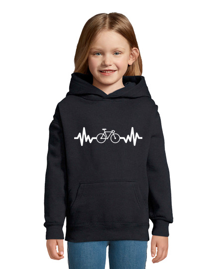 Sweat À Capuche Pour Enfant vélo,cyclisme,cycliste,sport,humour