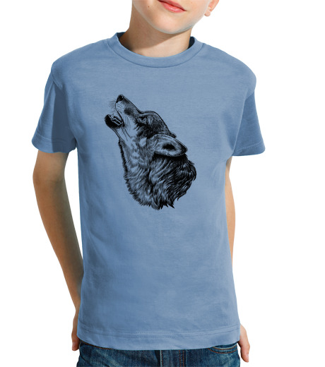 Tee Shirt Pour Enfant Manche Courte l39appel du loup