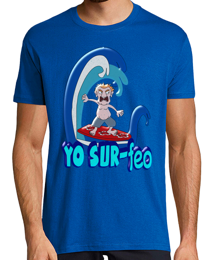 Image of cooltee surfing. only available in latostadora