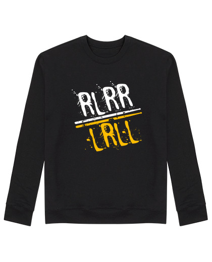 Sweat Unisexe batterie de batteur rlrr lrll