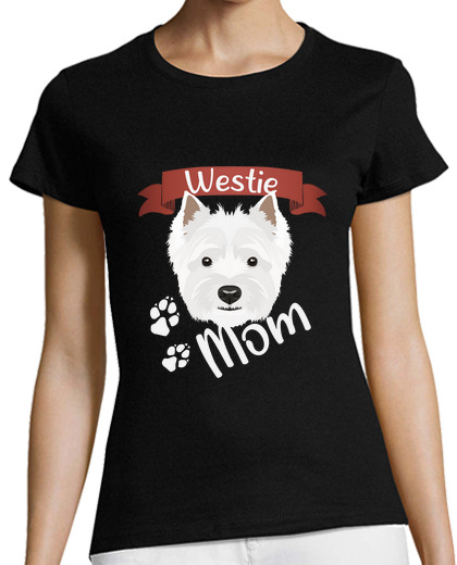 Image of west highland white terrier mom dog mom