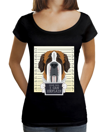 Image of dear dad i can explain i saint bernard