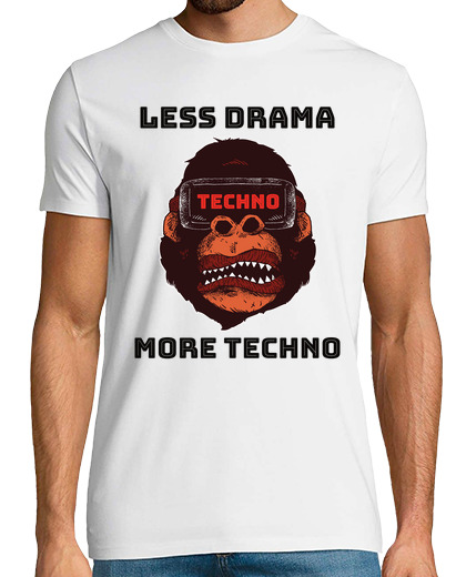 Image of techno monkey rave dj electro festival