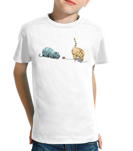 Tee Shirt Pour Enfant Manche Courte toy chats