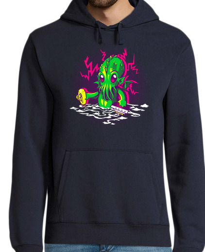 Sweat-shirt À Capuche Pour Homme peu cthulhu