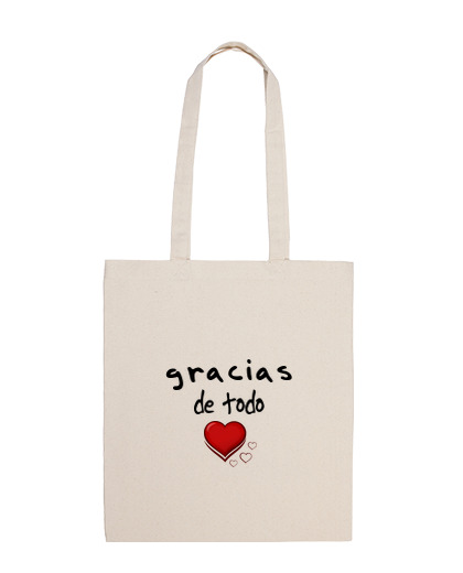 Bolsa Gracias de corazón laTostadora