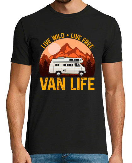 Image of van life life motorhome camping nature van camper caravan