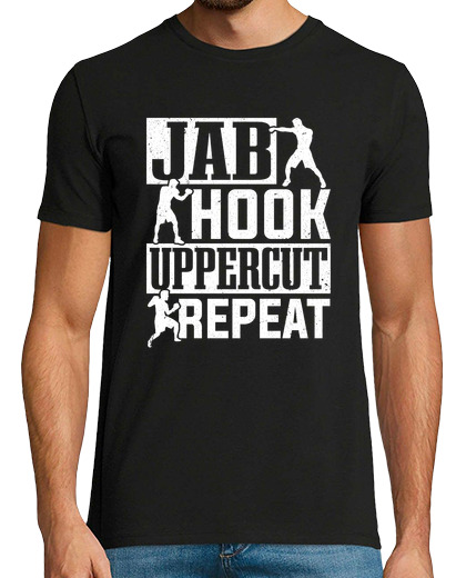 Image of Boxer Jab Hook Uppercut Repeat Boxing