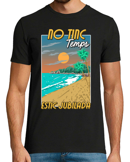 Image of no tinc temps estic jubilat catalan retirement gift in catalan