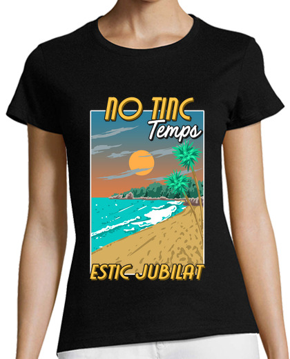 Image of no tinc temps estic retired catalan retirement gift in catalan
