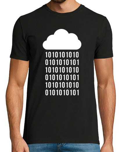 Image of cloud binary code cloud computer programmer geek geek