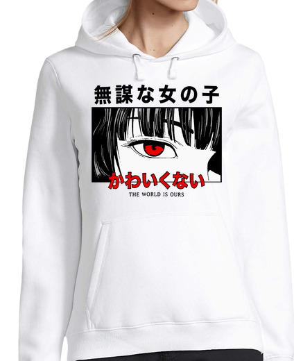 Sweat-shirt À Capuche Pour Femme Fille japonaise anime man ga