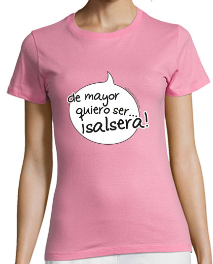 Image of shirt short sandwich i want to be salsera