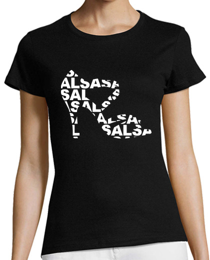 Image of shirt short dance shoe with salsa