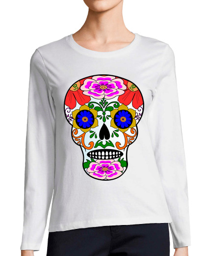 Image of cooltee mexican style skull. only available in a trowel