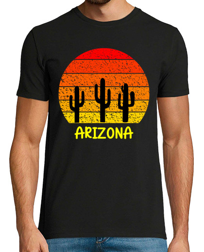 Image of arizona retro vintage sunset design