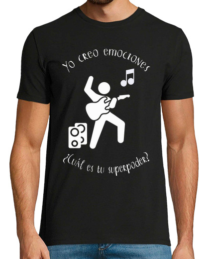 Image of musician - white guitar