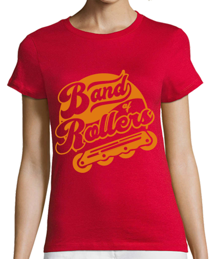 Image of orange logo t shirt