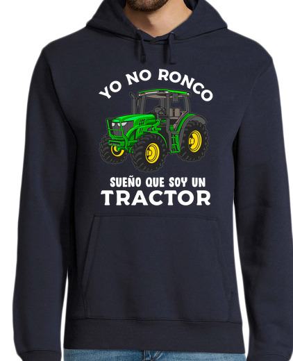 Sweat-shirt À Capuche Pour Homme je ne ronfle pas, je rêve que suis tracteur, agriculteur, agriculteur, humour.